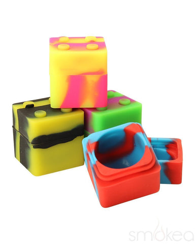 SMOKEA Silicone Non Stick Lego Storage Container
