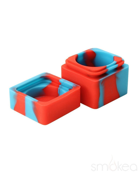 SMOKEA Silicone Non Stick Lego Storage Container