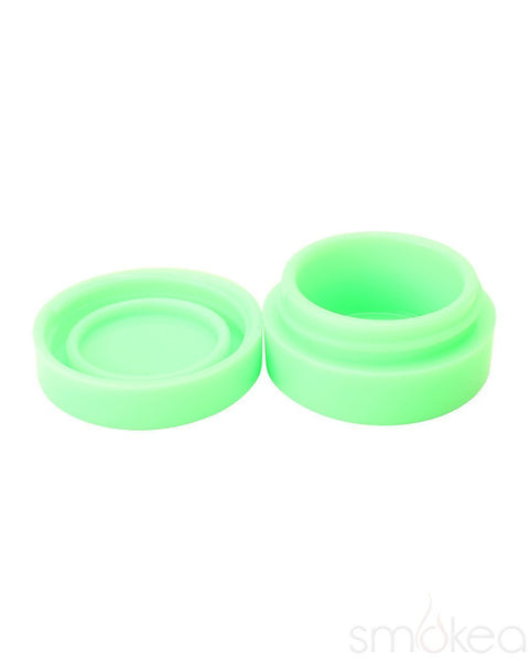 NoGoo Glow in the Dark Non-Stick Silicone Containers (5-Pack)