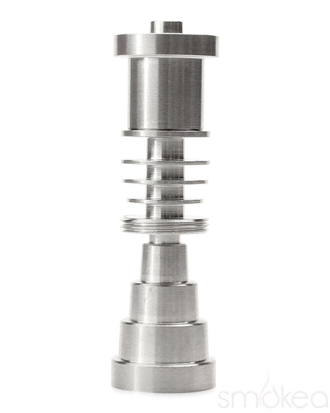 SMOKEA Titanium 16mm E-Nail Compatible 6-in-1 Universal Domeless Nail