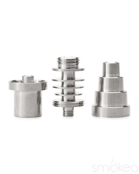 SMOKEA Titanium 16mm E-Nail Compatible 6-in-1 Universal Domeless Nail