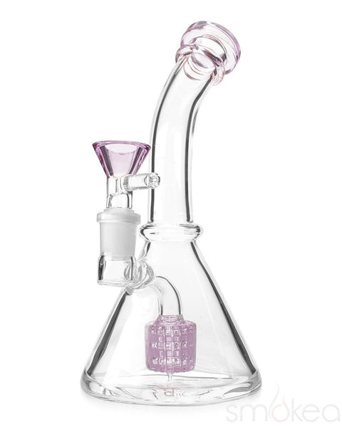 SMOKEA Bent Birdcage Beaker Bong