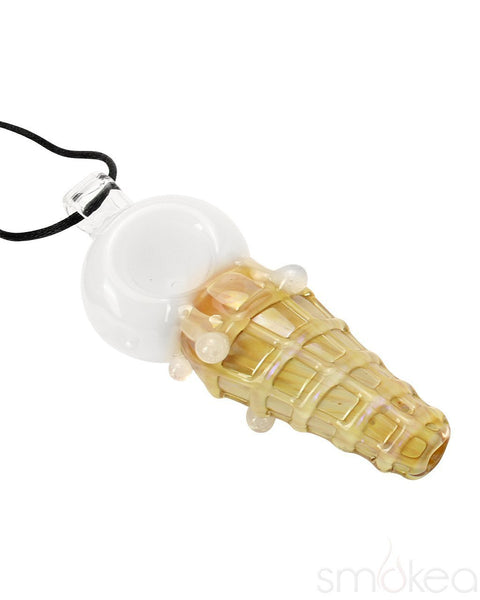 Mathematix Ice Cream Cone Pendant Hand Pipe