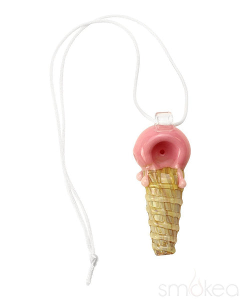 Mathematix Ice Cream Cone Pendant Hand Pipe