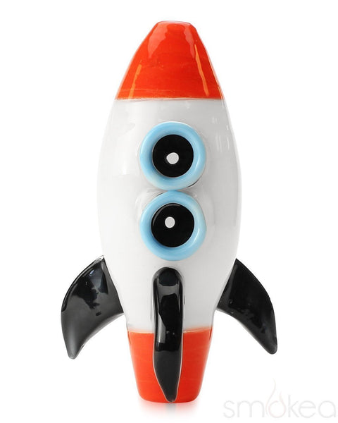 Empire Glassworks Dual Bowl Rocket Ship Pipe