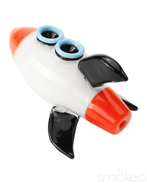 Empire Glassworks Dual Bowl Rocket Ship Pipe