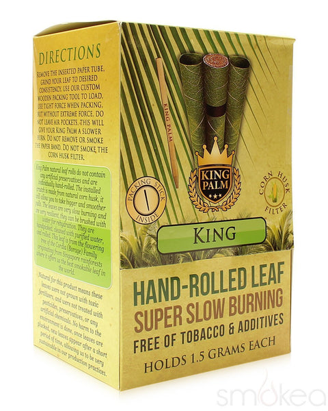 King Palm King Size Natural Pre-Rolled Cone