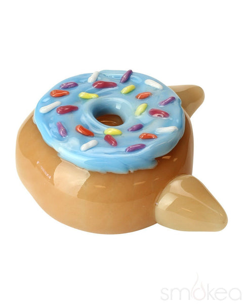 Empire Glassworks Glazed Kitty Donut Hand Pipe