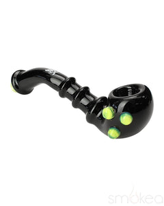 Mathematix Black Sherlock Pipe w/ Slyme Accents