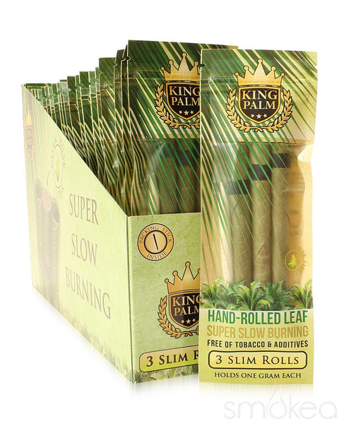 King Palm Slim Natural Pre-Rolled Cones (3-Pack)