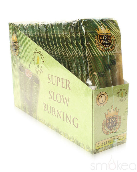 King Palm Slim Natural Pre-Rolled Cones (3-Pack)