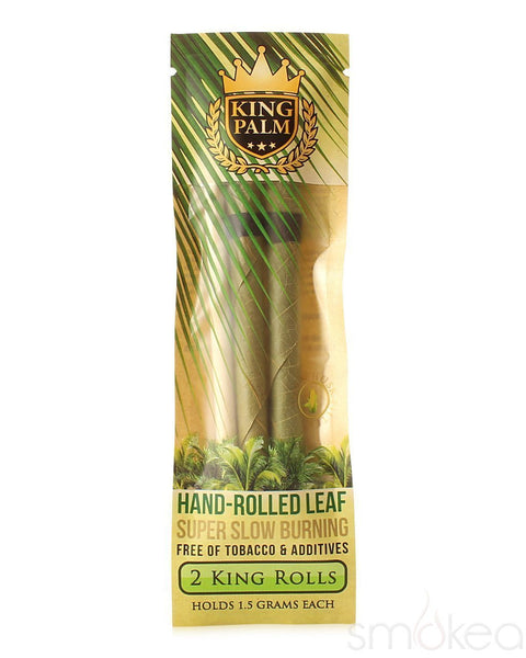 King Palm King Size Natural Pre-Rolled Cones (2-Pack)