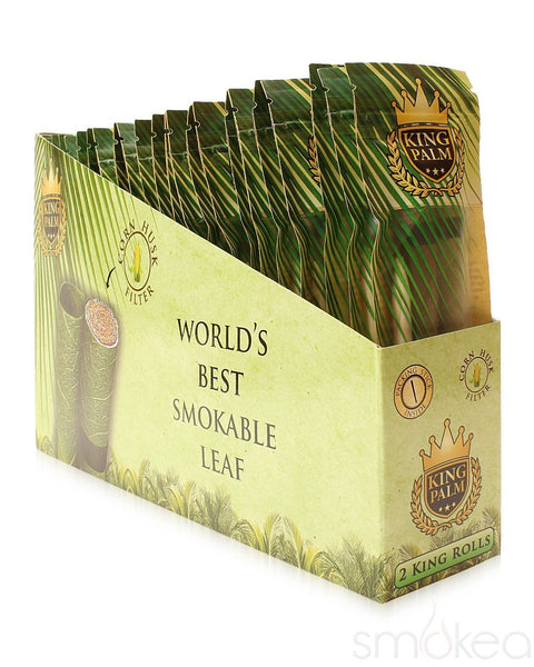 King Palm King Size Natural Pre-Rolled Cones (2-Pack)