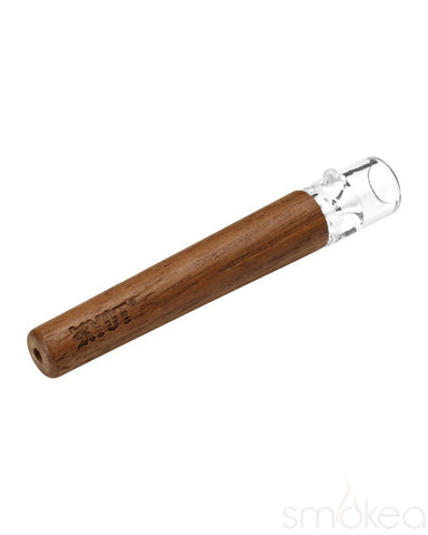 RYOT 12mm Large Wood One Hitter Bat w/ Glass Tip