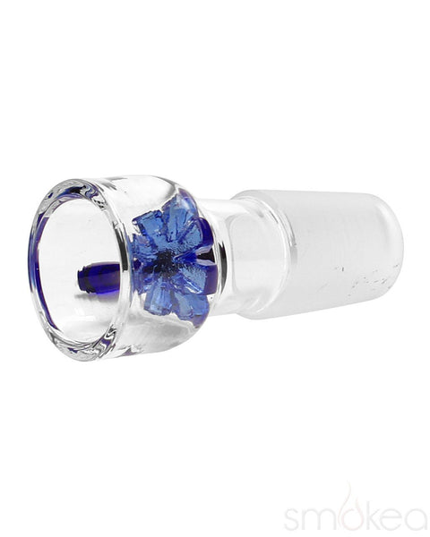 SMOKEA 18mm Glass on Glass Bowl w/ Built in Screen