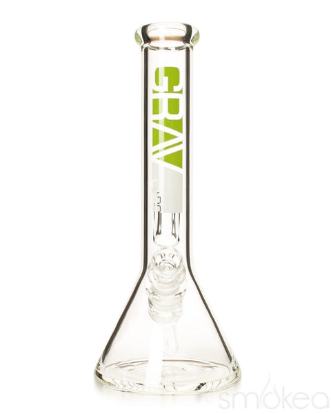 GRAV 8" Beaker Bong w/ Fixed Downstem