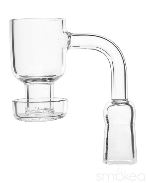 SMOKEA Quartz Terp Slurper Banger w/ Finished Joint