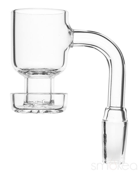 SMOKEA Quartz Terp Slurper Banger w/ Finished Joint
