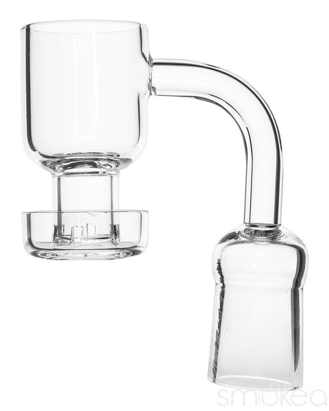SMOKEA Quartz Terp Slurper Banger w/ Finished Joint