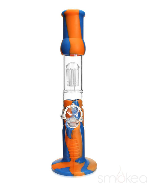 SMOKEA Silicone Bong w/ Glass Tree Perc
