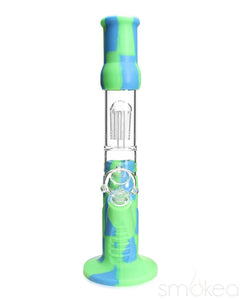 SMOKEA Silicone Bong w/ Glass Tree Perc