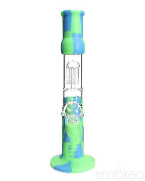 SMOKEA Silicone Bong w/ Glass Tree Perc
