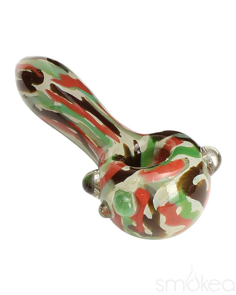 Empire Glassworks Tropic Camo Spoon Pipe