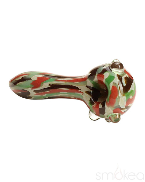 Empire Glassworks Tropic Camo Spoon Pipe