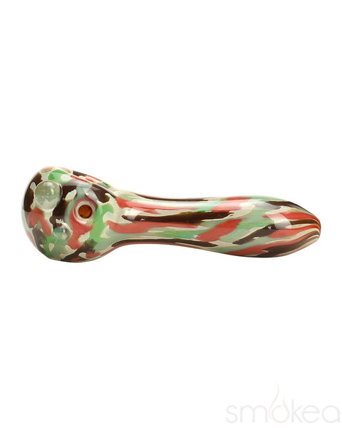 Empire Glassworks Tropic Camo Spoon Pipe