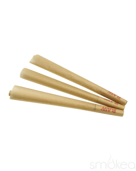 Raw Classic King Size Pre-Rolled Cones (3-Pack)