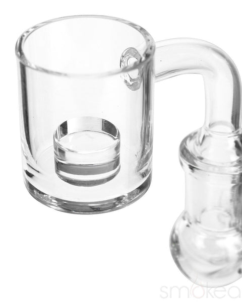 SMOKEA Quartz Core Reactor Banger w/ Finished Joint