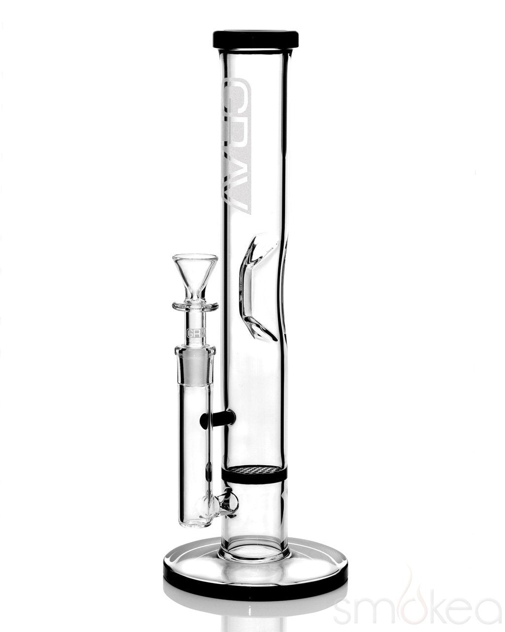 GRAV 12" Straight Base Bong w/ Disc