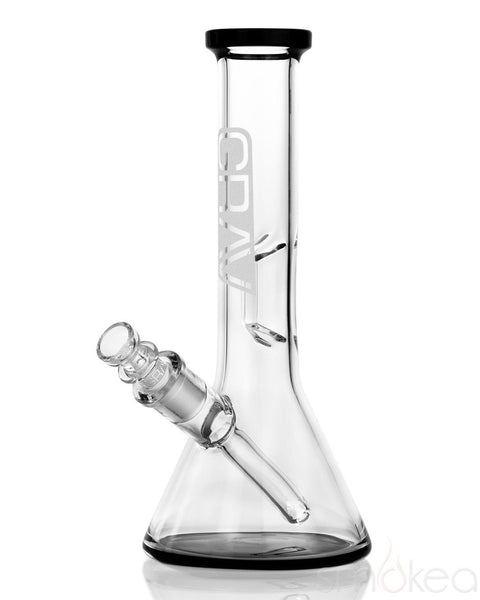 GRAV 8" Beaker Bong w/ Fixed Downstem
