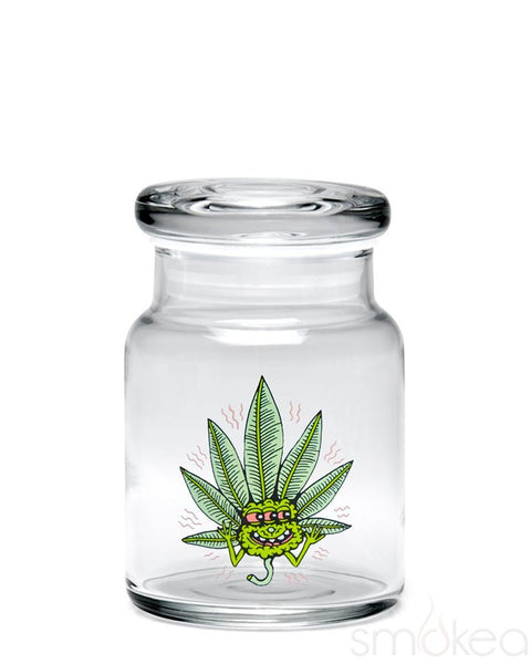 420 Science Glass Pop Top Storage Jar