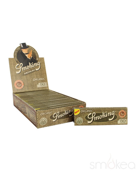 Smoking Organic Medium 1 1/4 Unbleached Rolling Papers