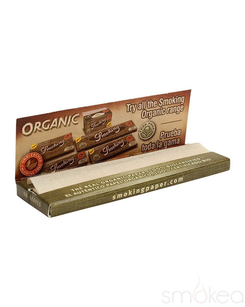 Smoking Organic Medium 1 1/4 Unbleached Rolling Papers