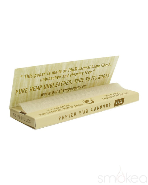 Pure Hemp Unbleached 1 1/4 Rolling Papers