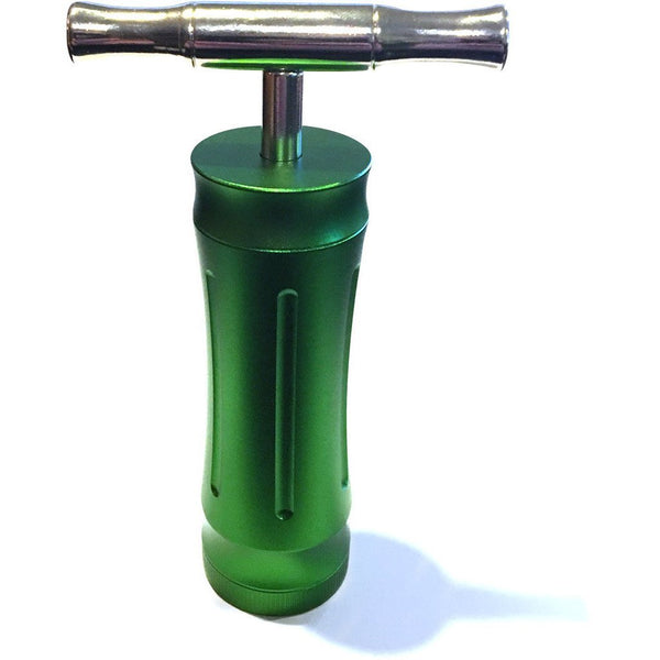 Premium Aluminum Pollen Press with "T-Press" Style One-Piece Handle