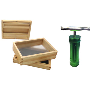 Pine Sifter Box & Pollen Press (Bundle)